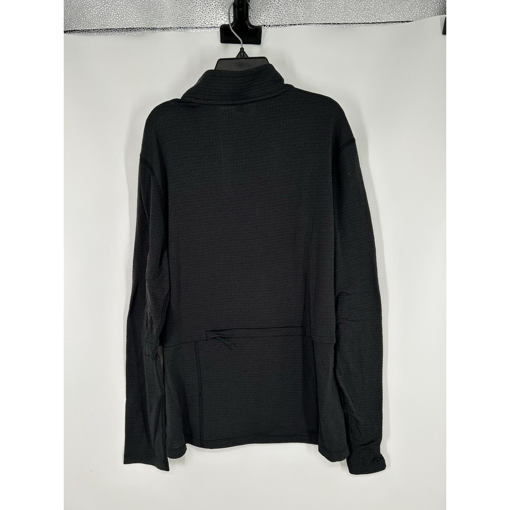 Ten Thousand The Over Zip Black Quarter 1/4 Pullover Polartec Thermal Lined Med - Picture 2 of 8
